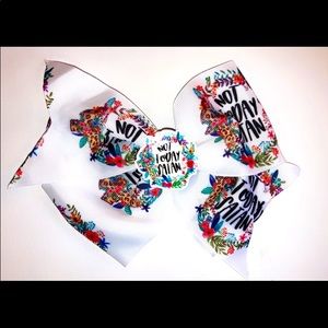 Large Not Today Satan Bow ✨FREE SHIPPING ON 5+ BOWS✨